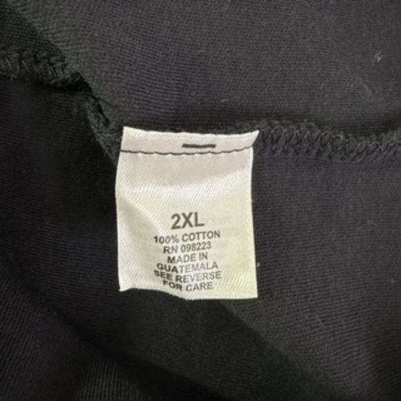 bcg Black V-Neck Long Sleeve Tee-Shirt Size 2XL - Picture 7 of 7